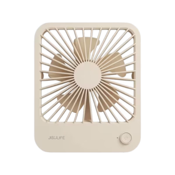 JISULIFE Fa26 4500mAh Rechargeable Ultra Thin Desktop Fan