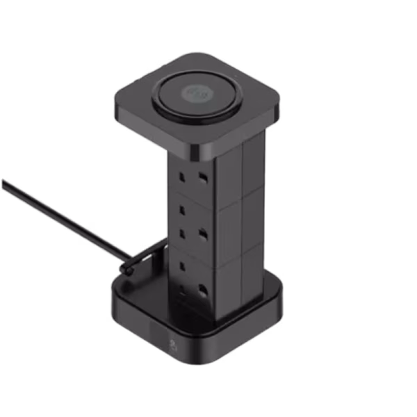 LDNIO SKW6457 6 Outlet USB Power Extension Socket with 15W Wireless Charger