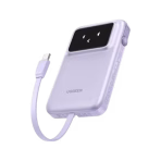 UGREEN PB511 30W 10000mAh Power Bank with Built-in Cable - (35603B)