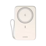 UGREEN PB566 20000mAh Magnetic Wireless Power Bank Specifications Brand: Ugreen Model: Pb566 SKU: 55449 Battery Capacity: 20000mah 3.7v (74wh) Rated Capacity: 13400mah (5v⎓3a) Battery Type: Lithium-ion polymer Wired Charging Output: Up to 30w pd fast charging Wireless Charging Output: 7.5w (for iphone) / up to 15w max Total Output: 5v⎓2a + 5w Input Interface: Usb-c / built-in usb-c cable (30w max) Output Interface: Usb-c port built-in usb-c cable usb-a port and wireless pad Materials: Fire-resistant pc + abs Dimensions: 115 x 71.5 x 33.5 mm Weight: 394.8 grams Protection: Over-voltage over-charge over-heat and short-circuit protection UGREEN PB566 20000mAh Magnetic Wireless Power Bank Features Massive 20000mah capacity provides approximately 3.5 to 4 full charges for an iphone 15 or 16 series making it perfect for long-distance travel. Versatile 4-in-1 charging allows you to power four devices simultaneously using the wireless pad usb-c port usb-a port and integrated cable. High-speed 30w power delivery enables you to fast charge an iphone 16 pro up to 55% in just 30 minutes via wired connection. Strong magnetic alignment features 17 powerful magnets to ensure a secure snap-on fit for magsafe-compatible devices preventing accidental disconnection. Durable built-in usb-c cable is reinforced with a fabric braid and tested for over 10000 bends for maximum long-term reliability and convenience. Intelligent digital display provides real-time battery percentage tracking so you always know exactly how much power is remaining at a glance. Two-way fast charging technology allows the power bank itself to be fully recharged in just 4 hours using a 30w wall adapter. Compact pocket-friendly design is significantly smaller than traditional 20000mah power banks for easier portability in daily bags. Multi-protocol support includes pd3.0 qc3.0 ufcs scp and afc to ensure compatibility with samsung google pixel and apple devices. Advanced safety chip monitor provides continuous temperature control and voltage management to protect your smartphone battery health. Airline-approved 74wh capacity meets international aviation standards for safe carry-on during domestic and international flights. Premium matte finish with a non-slip surface provides a comfortable grip and prevents fingerprint smudges on the device body. UGREEN PB566 20000mAh Magnetic Wireless Power Bank (55449) The UGREEN PB566 (55449) is a high-performance power solution designed for users who need maximum capacity without sacrificing modern convenience. Featuring a powerful 30W PD output and a strong magnetic wireless pad, this power bank is optimized for the latest iPhone and Android flagships. Its 20,000mAh battery provides several days of backup power, while the integrated USB-C cable ensures you are never caught without a way to plug in. Equipped with a clear digital status display and a suite of advanced safety features, the PB566 offers a professional and reliable charging experience. Its ability to charge four devices at once makes it a versatile hub for your entire tech ecosystem. Whether you are commuting in Dhaka or traveling abroad, this MagSafe-compatible power bank provides the perfect balance of speed, safety, and capacity for the modern digital lifestyle. UGREEN PB566 20000mAh Magnetic Wireless Power Bank Price in Bangladesh Buy original UGREEN PB566 20000mAh Magnetic Wireless Power Bank (55449) at the best price in Bangladesh from Shei Tech. From chargers, cables, power banks, to earbuds, and smartwatches — we have it all! Shop now for authentic accessories, fast delivery, and unbeatable deals. Why Choose Shei Tech – Best Gadget Shop in Bangladesh Looking for the best place to buy gadgets online in Bangladesh? Welcome to Shei Tech, your one stop destination for authentic and top-quality gadgets at best prices. Whether you are searching for the latest wireless earbuds, smartwatches or other premium tech accessories, Shei Tech is the trusted gadget shop in Bangladesh. We offer a fast, secure, and user-friendly online shopping experience, making it easy to order the latest gadgets in Bangladesh from the comfort of your home. All our products, including the popular UGREEN PB566 20000mAh Magnetic Wireless Power Bank (55449), are 100% original and authentic products. At Shei Tech, we are committed to providing the best tech deals, exclusive gadget launches and reliable delivery across Bangladesh. Our expert team ensures every customer receives excellent service and genuine products.
