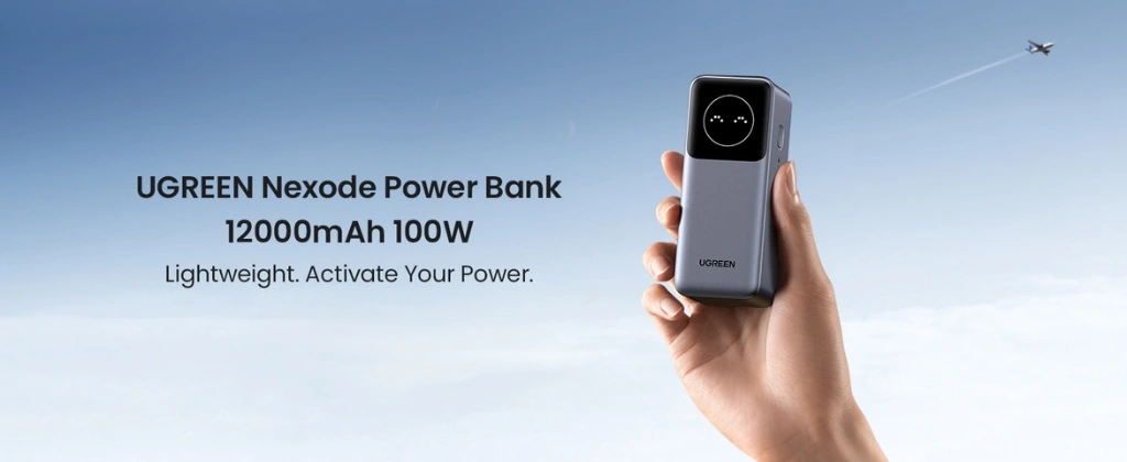 Ugreen PB724 12000mAh 100W Fast Charging Power Bank