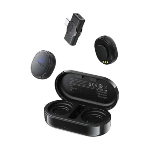 ACEFAST R3 Wireless Magnetic Lavalier AI Microphones