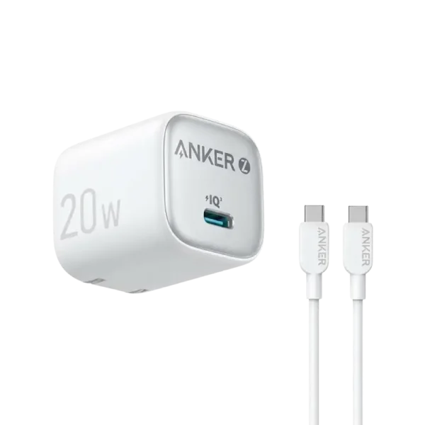 Anker B2699 Zolo 20W Charger with Type-C to Type-C Cable