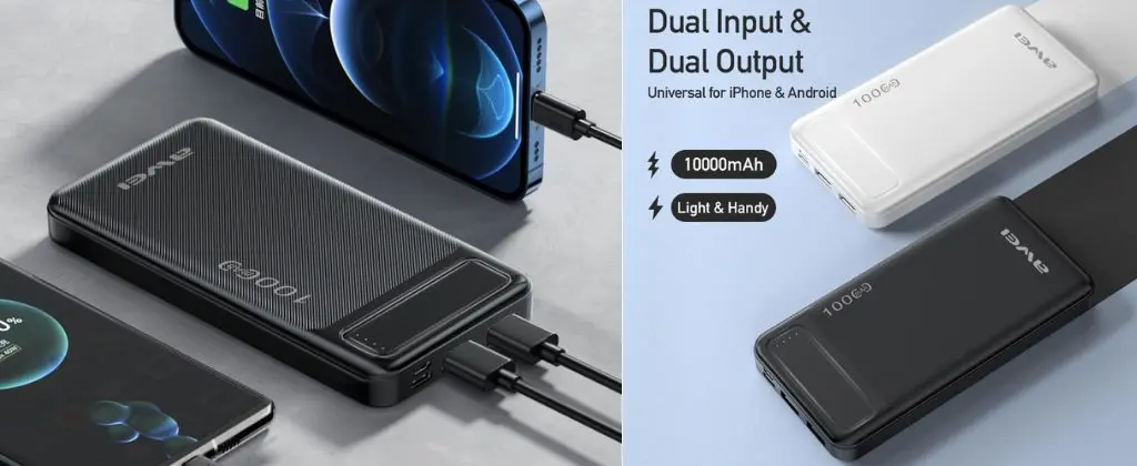 Awei P5K 10000mAh Fast Charging Power Bank