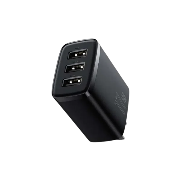 Baseus 17W 3 USB Ports Compact Charger