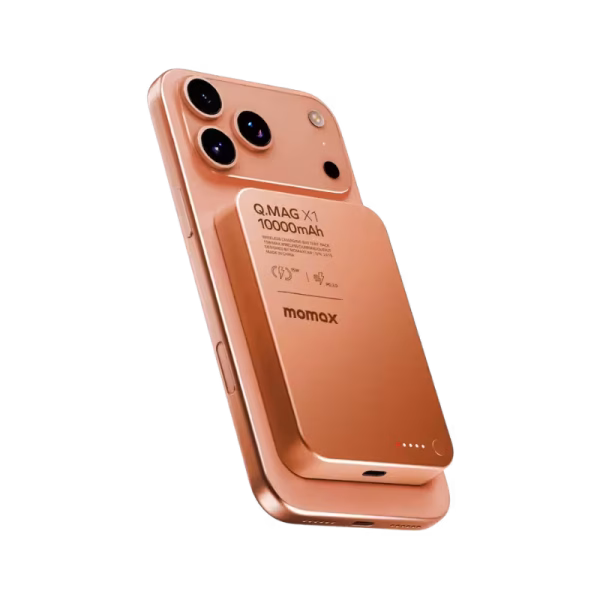 Momax Q.Mag X1 Gen 2 10000mAh 15W Magnetic Wireless Power Bank