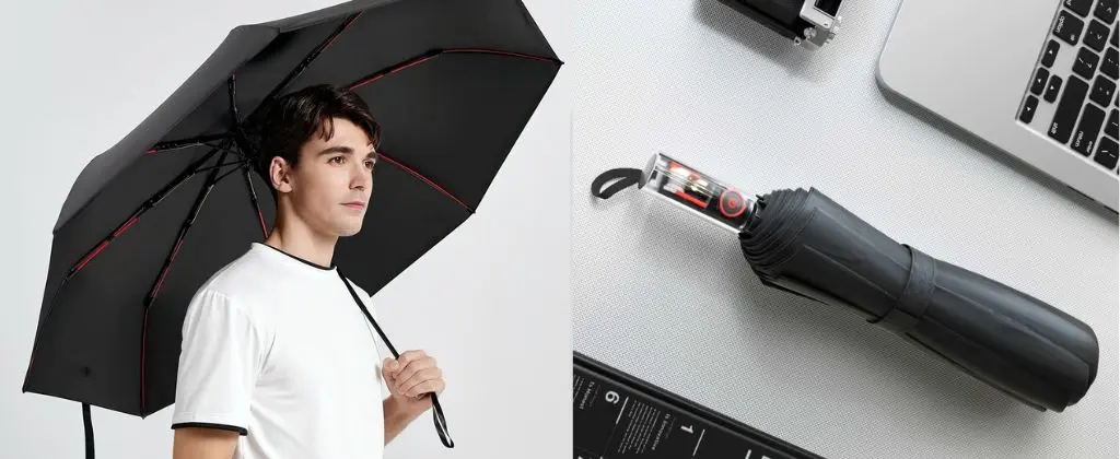 Xiaomi Youpin Mechanical Transparent Automatic 50V UV Protection Umbrella