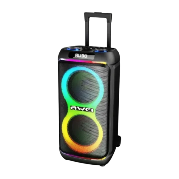 AWEI KT33 Bluetooth Speaker Trolley with 2 Microphone