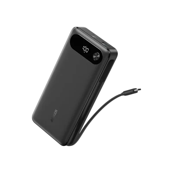 Anker A1383 87W 20000mAh Power Bank with Built-In USB-C Cable