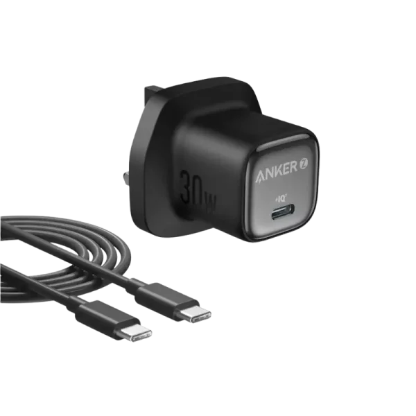 Anker Zolo 30W Charger with Type-C to Type-C Cable