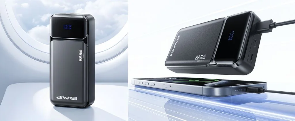 Awei PA-92 20000mAh 22.5W Fast Charging Power Bank