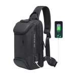 BANGE BG-7082 Anti-theft TSA Lock Crossbody Bag Waterproof Chest Pack