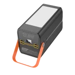 Hoco DB49 22.5W 100000mAh Large Capacity Power Bank with Built-In Cables