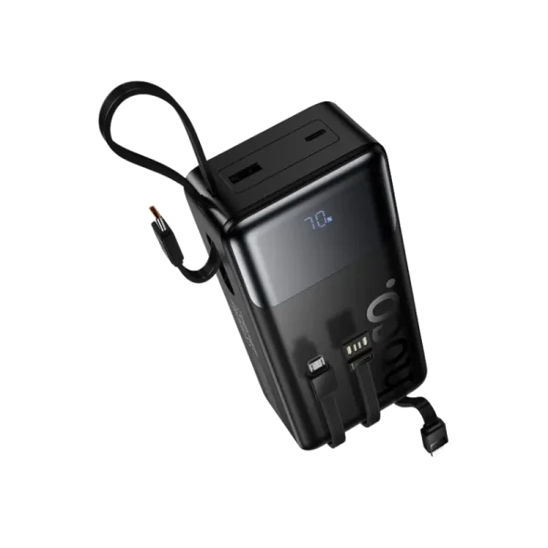 Hoco J156B 22.5W 30000mAh Powerbank with Built-in Four Cables