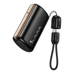 Hoco Q50 Victory 10000mAh PD20W Power Bank with Built-In USB-C & Lightning Cable