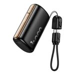Hoco Q50 Victory 10000mAh PD20W Power Bank with Built-In USB-C & Lightning Cable