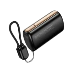 Hoco Q50 Victory 10000mAh PD20W Power Bank with Built-In USB-C & Lightning Cable