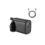 JOYROOM L-QP2011 Dual-Port (QC3.0+PD) Fast Charger with Type C to Lightning Cable