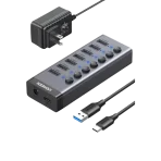 UGREEN 7-Port USB 3.0 Hub with 4 Smart Charging Ports (30778)