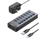 UGREEN 7-Port USB 3.0 Hub with 4 Smart Charging Ports (30778)