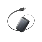 Anker Nano 10000mAh 45W Power Bank with Built-In Retractable USB-C Cable (A1638)