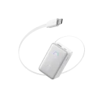 Anker Nano 10000mAh 45W Power Bank with Built-In Retractable USB-C Cable (A1638)