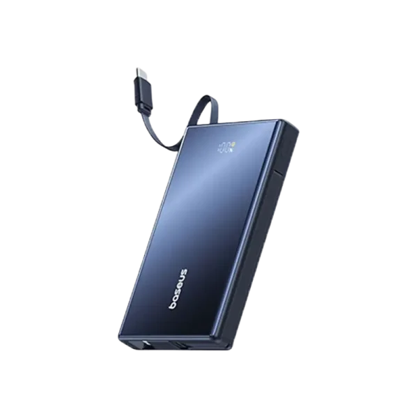 Baseus PicoGo 10000mAh 22.5W Fast Charging Power Bank with Built-in Dual-Cables