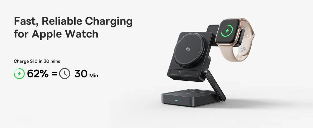 Baseus PicoGo AF21 Premium 3 in 1 Qi2 Wireless Charger