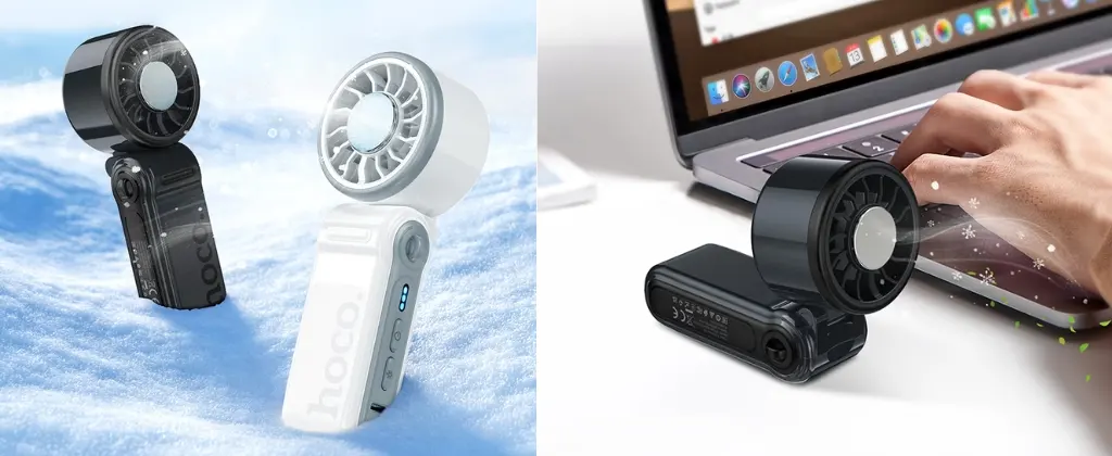 Hoco HX604 Ice Pack Foldable Handheld Fan