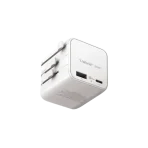 Momax UA29 1-World² 20W Universal 2-Port GaN Travel Adapter
