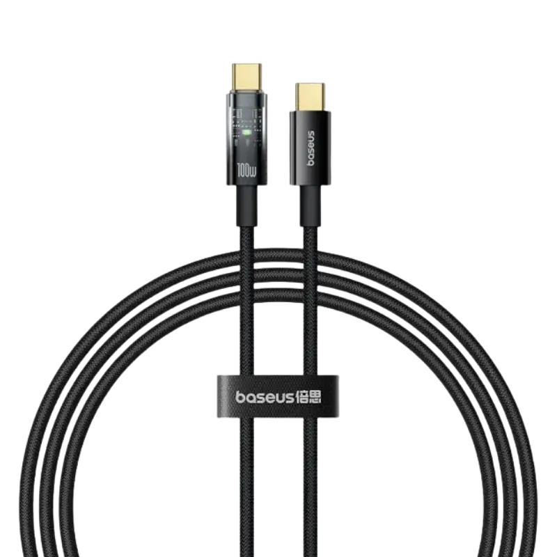 Baseus Explorer 100W Type-C to Type-C Cable Baseus Explorer 100W Type-C to Type-C Cable