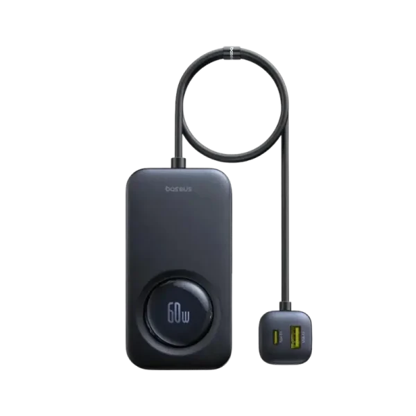 Baseus PrimeTrip VW1 105W Car Charger with 60W Retractable Cable