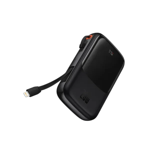 Baseus Qpow Pro 10000mAh 20W Fast Charging Power Bank with Lightning Cable
