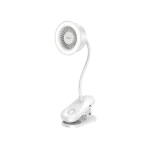 Hoco HX610 Clip Mount Fan with Rechargeable Battery and LED Light