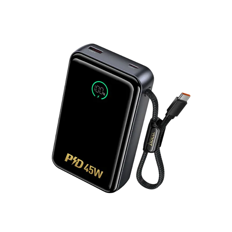 Hoco Q54 20000mAh PD45W Fast Charging Power Bank with Cable Hoco Q54 20000mAh PD45W Fast Charging Power Bank with Cable