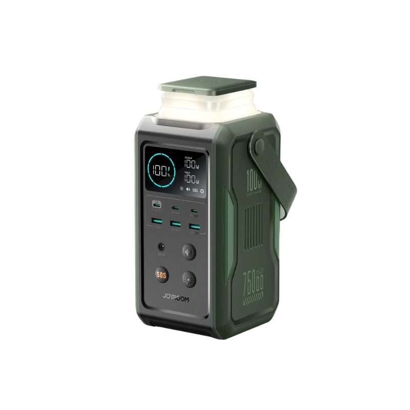 JOYROOM JR-PBF10 100W 75000mAh Power Bank with Retractable Light JOYROOM JR-PBF10 100W 75000mAh Power Bank with Retractable Light