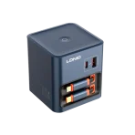 LDNIO Q16 100W GaN Desktop Charger 4-Port with Retractable Cables