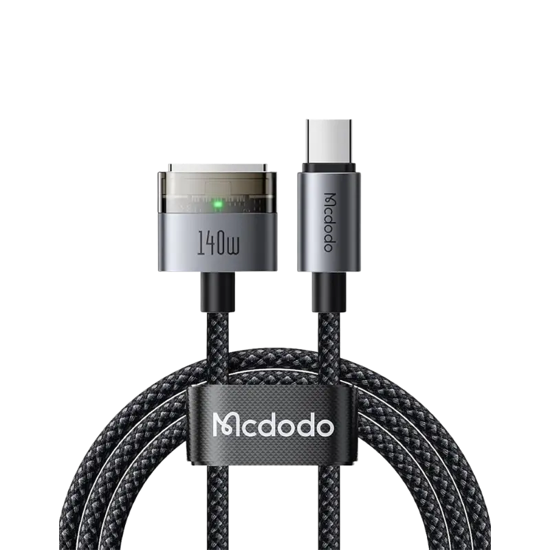 Mcdodo CA-2070 140W USB-C to MagSafe 3 Magnetic Connection Cable Mcdodo CA-2070 140W USB-C to MagSafe 3 Magnetic Connection Cable