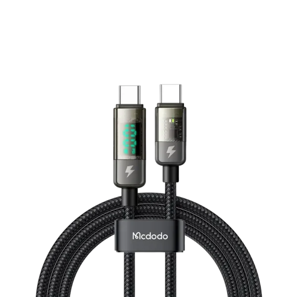 Mcdodo CA-3610 Digital Pro Auto Power Off Type-C to Type-C Data Cable