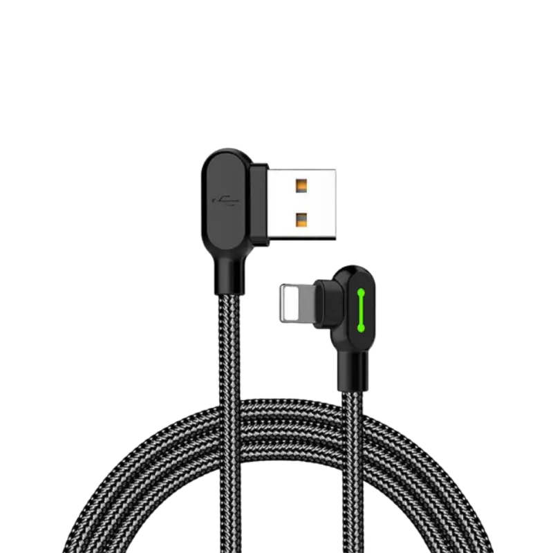 Mcdodo CA-4671 Button Series USB-A to Lightning Charging & Data Cable with LED Mcdodo CA-4671 Button Series USB-A to Lightning Charging & Data Cable with LED