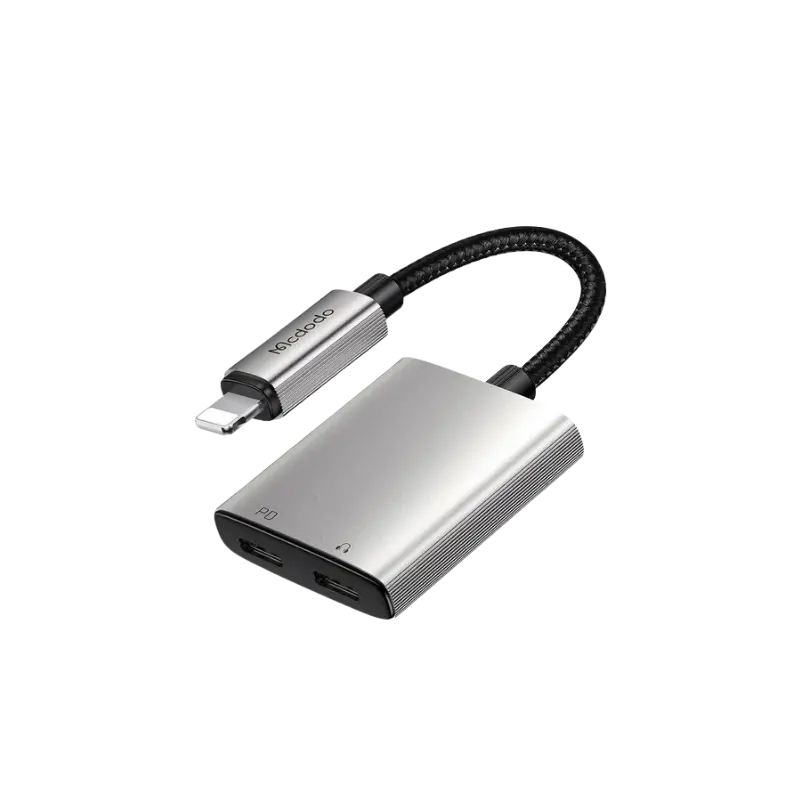 Mcdodo CA-5560 2 in 1 Lightning To Dual Lightning Audio Adapter Mcdodo CA-5560 2 in 1 Lightning To Dual Lightning Audio Adapter