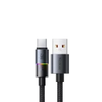 Mcdodo CA-8180 USB-A to Type-C 6A Fast Charging Data Cable with RGB Lights