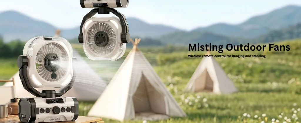 Remax RS-ZF20 20000mAh Portable Outdoor Misting Fan