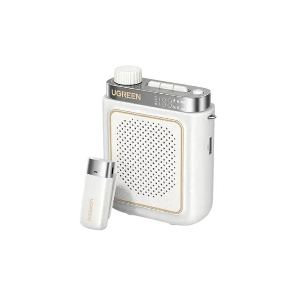 UGREEN V6 Little Bee Portable Megaphone Wireless Lavalier Microphone Edition