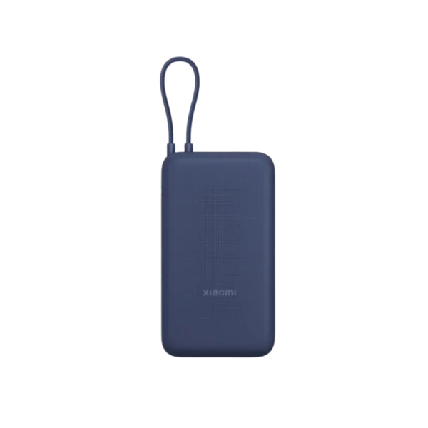 Xiaomi 20000mAh 33W Fast Charging Power Bank with Integrated Cable