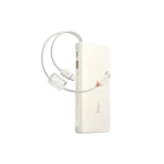 Baseus FC41 20000mAh 100W Fast Charging Power Bank with Built-in USB-C Cables