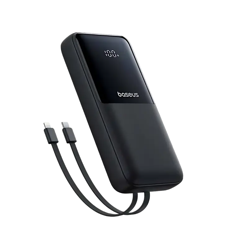 Baseus PPJP312 20000mAh 22.5W Fast Charging Power Bank with Built-in Dual-Cables Baseus PPJP312 20000mAh 22.5W Fast Charging Power Bank with Built-in Dual-Cables