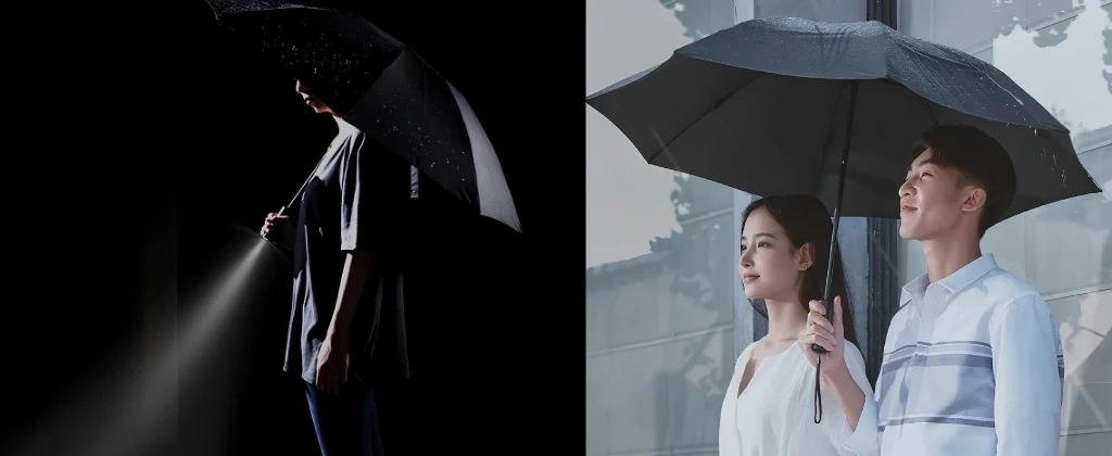 Xiaomi 90Fun Automatic Reverse Folding Umbrella with LED Flashlight